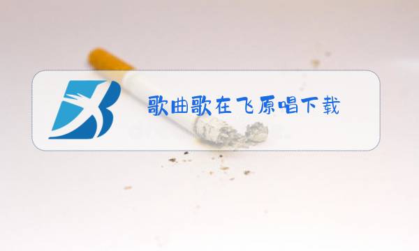 歌曲歌在飞原唱下载图片
