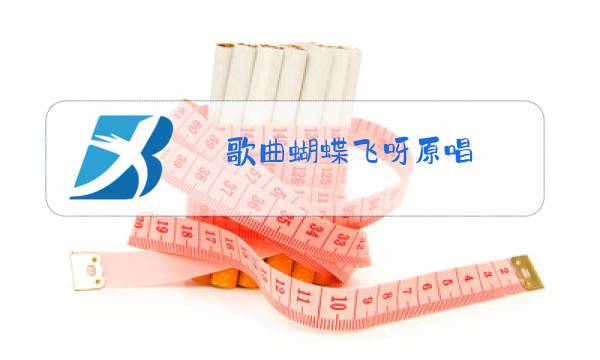 歌曲蝴蝶飞呀原唱图片