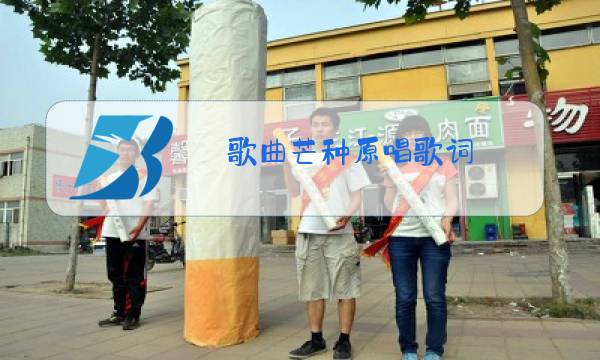 歌曲芒种原唱歌词图片