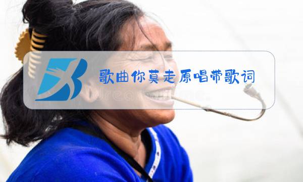 歌曲你莫走原唱带歌词图片