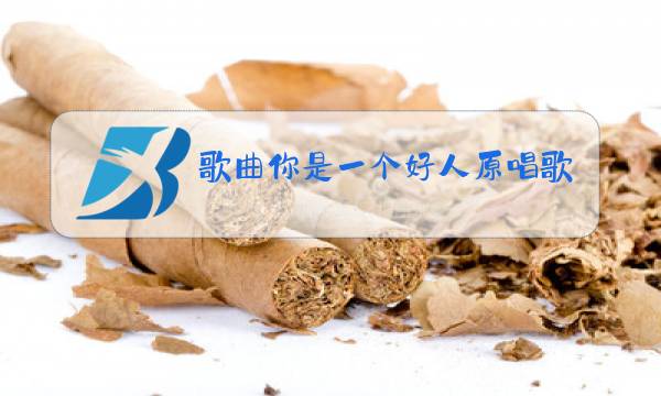 歌曲你是一个好人原唱歌洞图片