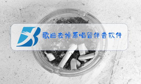 歌曲去掉原唱留伴音软件图片