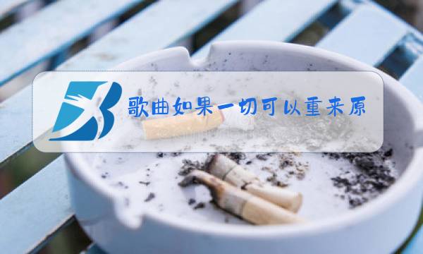 歌曲如果一切可以重来原唱图片