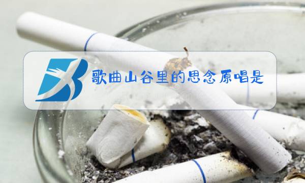 歌曲山谷里的思念原唱是谁图片