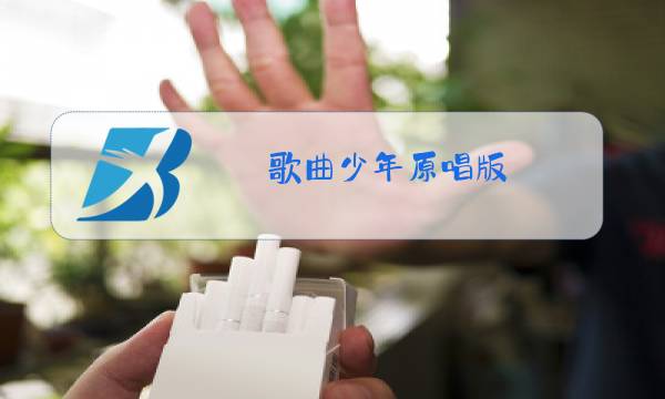 歌曲少年原唱版图片