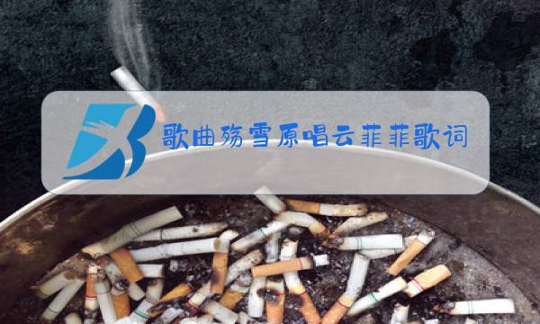 歌曲殇雪原唱云菲菲歌词图片
