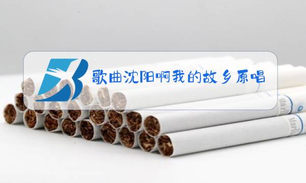 歌曲沈阳啊我的故乡原唱图片
