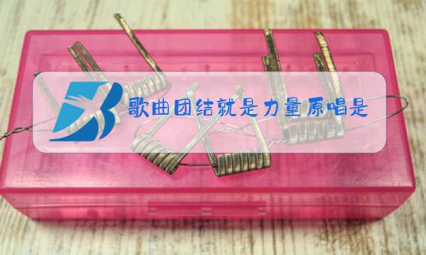 歌曲团结就是力量原唱是谁图片