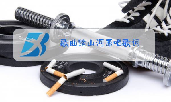歌曲踏山河原唱歌词图片
