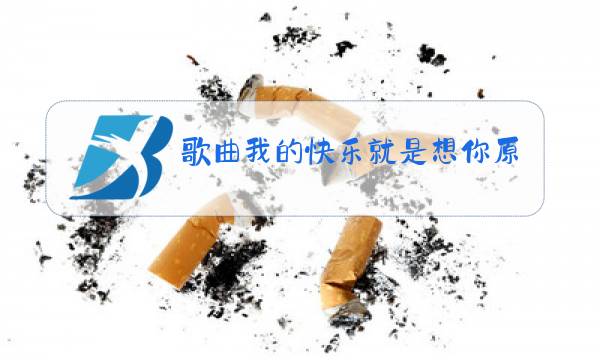 歌曲我的快乐就是想你原唱图片