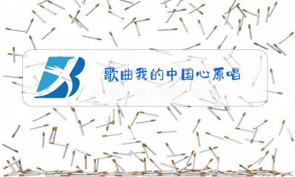 歌曲我的中国心原唱图片