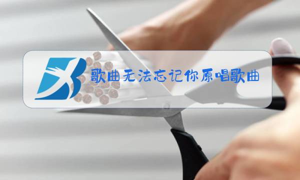 歌曲无法忘记你原唱歌曲图片