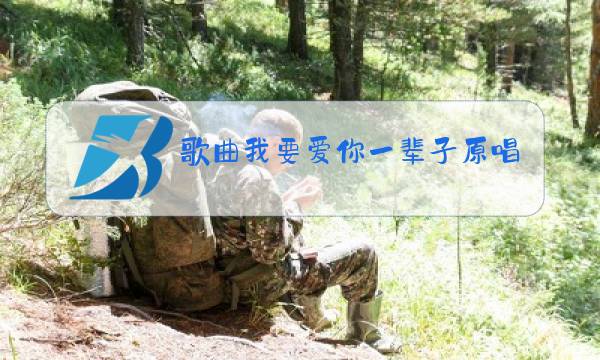 歌曲我要爱你一辈子原唱图片