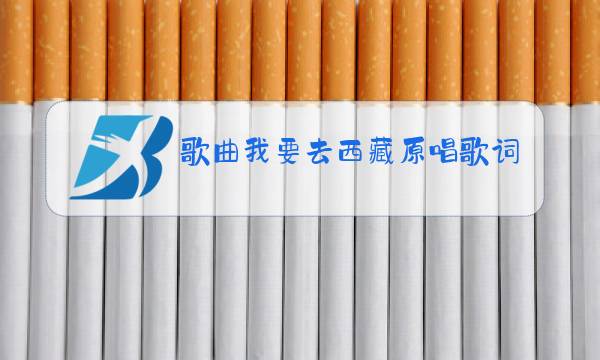 歌曲我要去西藏原唱歌词图片