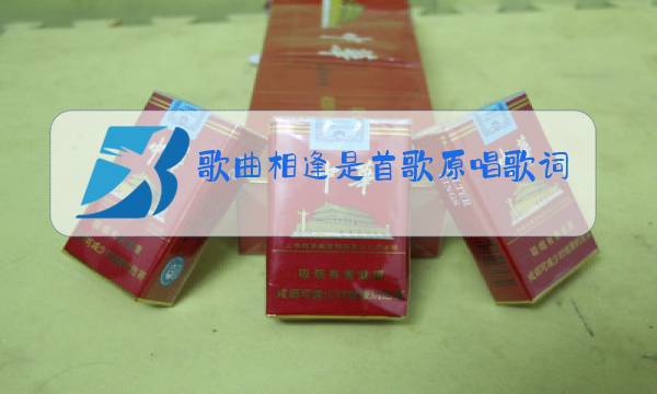 歌曲相逢是首歌原唱歌词图片