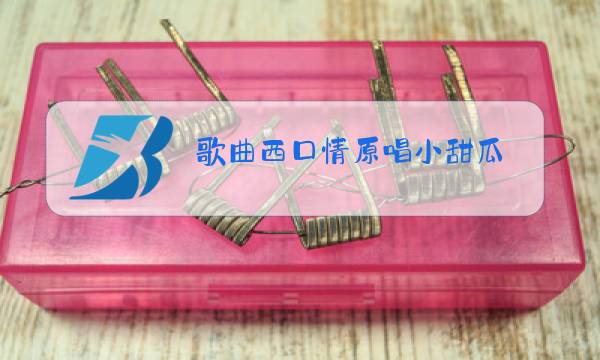 歌曲西口情原唱小甜瓜图片