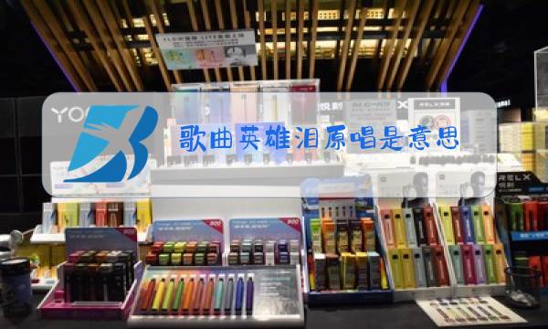 歌曲英雄泪原唱是意思图片