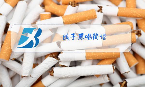鸽子原唱简谱图片