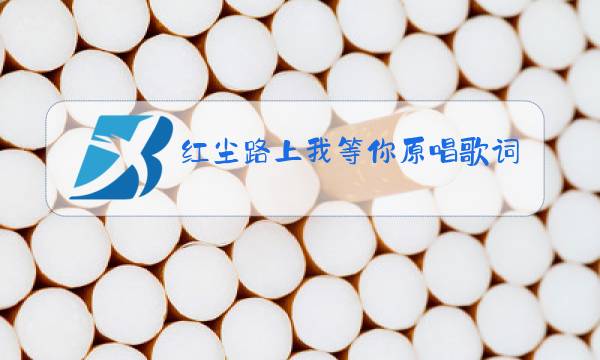 红尘路上我等你原唱歌词图片