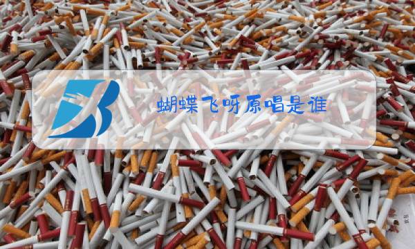 蝴蝶飞呀原唱是谁图片