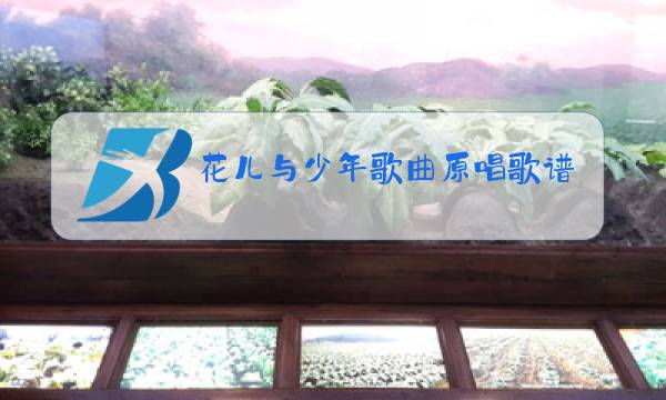 花儿与少年歌曲原唱歌谱二胡曲图片