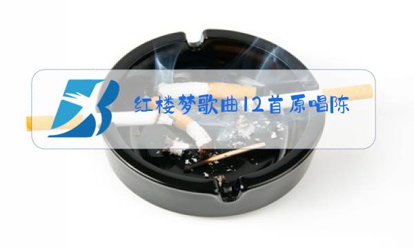 红楼梦歌曲12首原唱陈力图片
