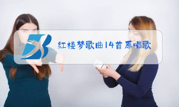 红楼梦歌曲14首原唱歌词图片