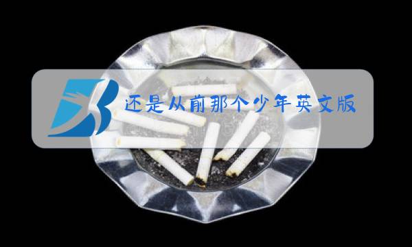 还是从前那个少年英文版原唱图片