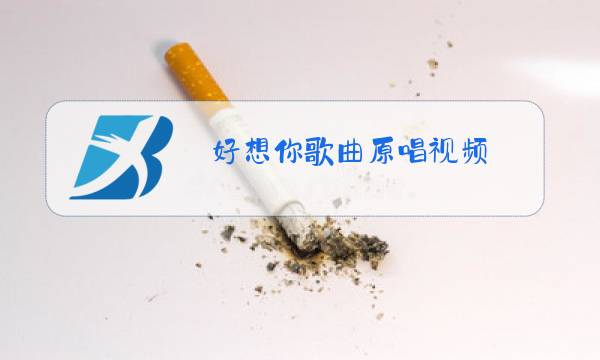 好想你歌曲原唱视频图片