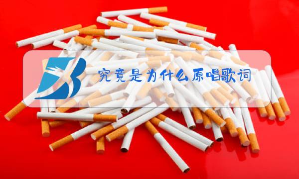 究竟是为什么原唱歌词图片
