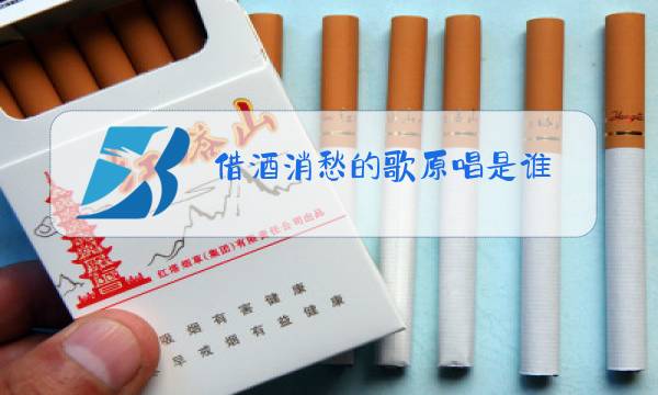 借酒消愁的歌原唱是谁图片
