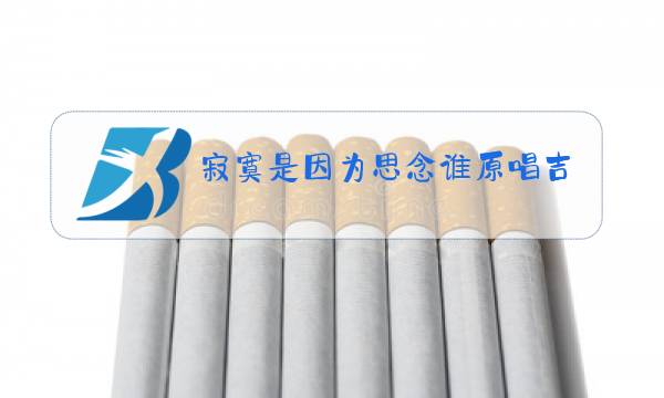 寂寞是因为思念谁原唱吉他谱图片