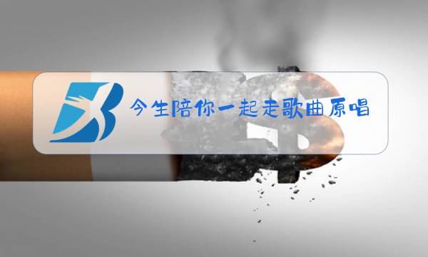 今生陪你一起走歌曲原唱版歌词图片