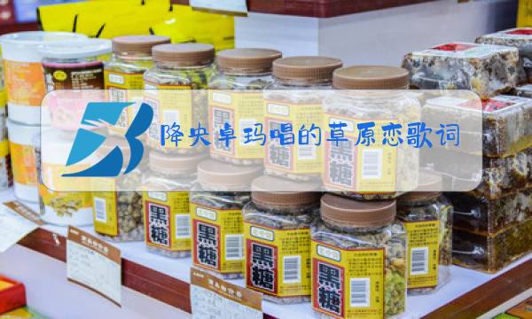 降央卓玛唱的草原恋歌词图片