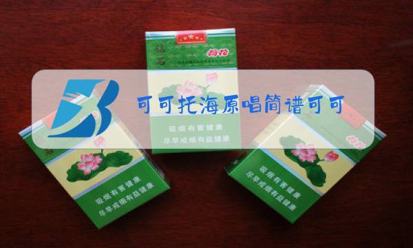 可可托海原唱简谱可可图片