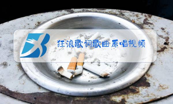 狂浪歌词歌曲原唱视频图片
