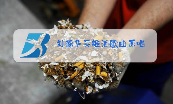 刘德华英雄泪歌曲原唱图片