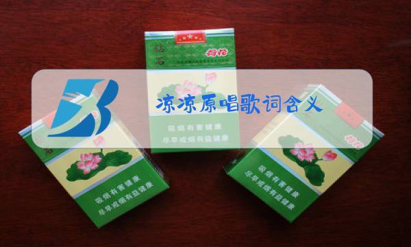凉凉原唱歌词含义图片