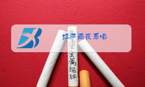 拉萨雨夜原唱图片