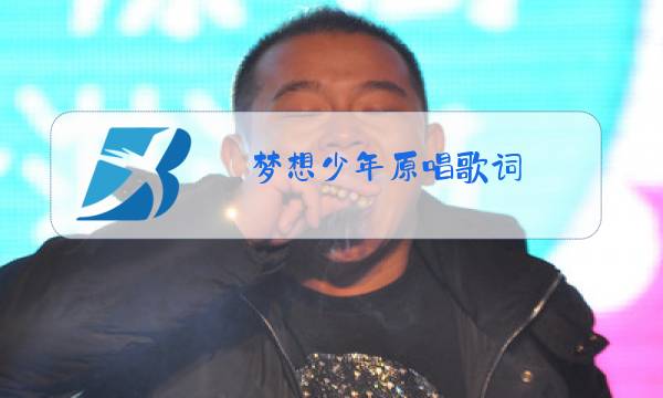 梦想少年原唱歌词图片