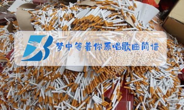 梦中等着你原唱歌曲简谱图片