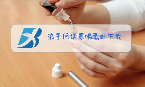 浪子闲话原唱歌曲下载图片