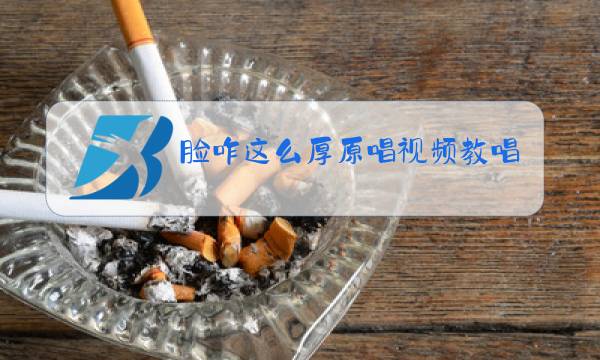 脸咋这么厚原唱视频教唱版图片