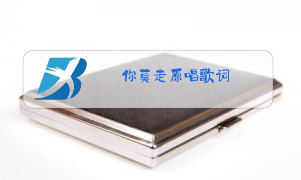 你莫走原唱歌词图片