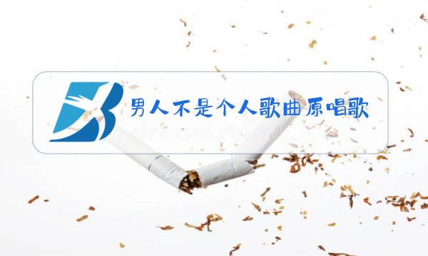 男人不是个人歌曲原唱歌词图片
