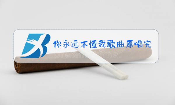 你永远不懂我歌曲原唱完整版抖音版图片