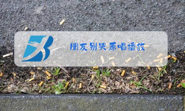 朋友别哭原唱播放图片