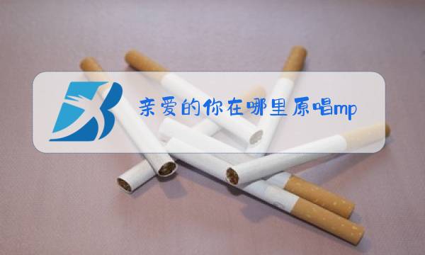 亲爱的你在哪里原唱mp3下载图片