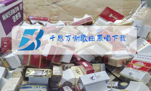 千恩万谢歌曲原唱下载图片
