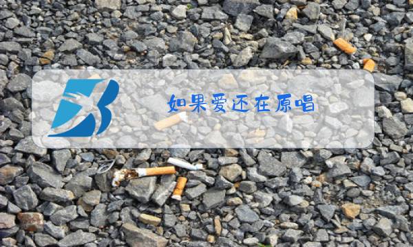 如果爱还在原唱图片